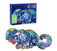 Puzzle per,Puzzle di animali per,Puzzle del mondo sottomarino di elefante del fumetto - Gioco di puzzle colorato di apprendimento precoce, Giocattoli di apprendimento prescolare per tutti i piccoli