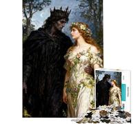 Puzzle per ragazzi 1000 Ade e Persefone nella foresta incantata Difficile e stimolante Gioco rilassante Adatto a partire dai 14 anni (38x52cm)
