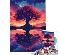 Puzzle per ragazzi 1000 Albero della Vita Riflessioni Impegnativo da completare ma Divertente e Umoristico Gioco pratico per ragazzi dai 14 anni in su Gioco di puzzle offerto (38x52cm)