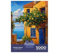 Puzzle Per Ragazzi 1000 Beautiful House Painting Puzzle Giochi Divertenti Decorazione Perfetta Offerta Come Regalo Per Tutta La Famiglia 70x50cm/1000pcs