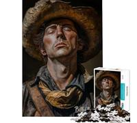 Puzzle per ragazzi 1000 Billy the Kid il cowboy Una sfida da completare un'opera d'arte Giocattolo antistress Adatto a partire dai 14 anni (38x26cm)