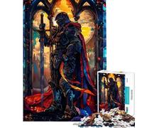 Puzzle per ragazzi 1000 Cavalieri Paladini Puzzle per ragazzi Antistress Gioco di analisi e logica Aiuta ad allenare il cervello (Dimensioni 38x26cm)