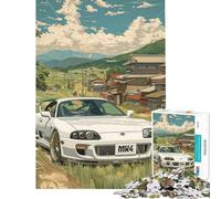 Puzzle per ragazzi 1000 Cielo stellato Auto sportiva Impegnativo da completare ma divertente e spiritoso Gioco pratico per ragazzi dai 14 anni in su Gioco di puzzle offerto (50x75cm)