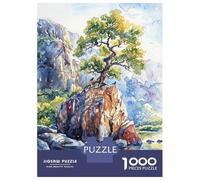 Puzzle Per Ragazzi 1000 Cliffside Tree Puzzle Per Adulti Gioco Rompicapo Perfetto Per Decorare E Fare Regali A Tutta La Famiglia 70x50cm/1000pcs