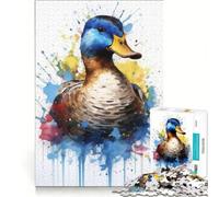 Puzzle per ragazzi 1000 Duck Color, gioco impossibile, attività per famiglie, ideale come regalo per tutta la famiglia 38x26cm