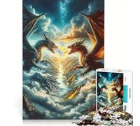 Puzzle per ragazzi 1000 Duello dei Destini, Gioco Impossibile, Attività per la Famiglia, Ideale come Regalo per Tutta la Famiglia 50x75cm