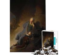 Puzzle per ragazzi 1000 Geremia Lamento Distruzione Gerusalemme per gioco educativo Sfida Giocattolo Giochi per famiglie Corsa di velocità manuale Regalo di compleanno (Dimensioni 38x52cm)