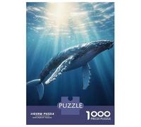 Puzzle Per Ragazzi 1000 Humpback Whale Underwater Puzzle Per Ragazzi Giochi Rilassanti Modelli Da Assemblare Offerta Come Regali Per Tutta La Famiglia 70x50cm/1000pcs