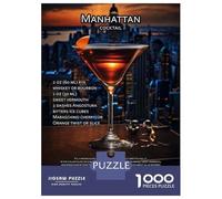 Puzzle Per Ragazzi 1000 Manhattan Cocktail Recipe Puzzle Per Adulti Gioco Pratico Modello Di Assemblaggio Offerta Come Regalo Per Tutta La Famiglia 70x50cm/1000pcs