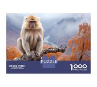 Puzzle Per Ragazzi 1000 Monkey Portrait Puzzle Per Adulti Gioco Rompicapo Perfetto Per Decorare E Fare Regali A Tutta La Famiglia 38x26cm/1000pcs