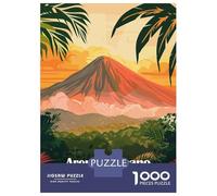 Puzzle Per Ragazzi 1000 Pezzi Arenal Volcano National Park Costa Rica Puzzle Giochi Rilassanti Difficile Difficile E Sfida 38x26cm/1000pcs
