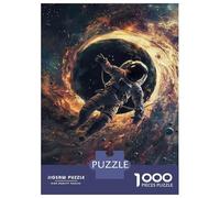 Puzzle Per Ragazzi 1000 Pezzi Astronaut Floating in Space-1 Puzzle Per Adulti Giochi Rilassanti Taglio Di Precisione Offerta Come Regalo Per Tutta La Famiglia 38x26cm/1000pcs