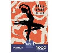 Puzzle Per Ragazzi 1000 Pezzi Belles Ballerines Puzzle Per Adulti Gioco Pratico Taglio Di Precisione Attività Divertenti A Casa 52x38cm/1000pcs