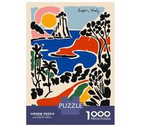 Puzzle Per Ragazzi 1000 Pezzi Capri, Italy - Colorful Landscape Art Puzzle Per Adulti Giochi Per Famiglie Analisi E Logica Come Regali Per Tutta La Famiglia 38x26cm/1000pcs