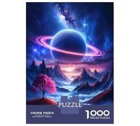 Puzzle Per Ragazzi 1000 Pezzi Celestial Solitude Puzzle Per Adulti Gioco Pratico Taglio Di Precisione Attività Divertenti A Casa 38x26cm/1000pcs