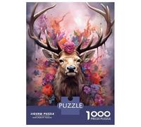 Puzzle Per Ragazzi 1000 Pezzi Elk The Royal Beaute Puzzle Gioco Rompicapo Un'opera D'arte Regali Unici Per Compleanno E Natale 70x50cm/1000pcs