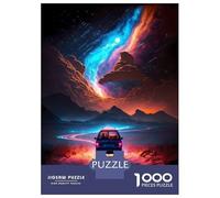 Puzzle Per Ragazzi 1000 Pezzi Escape From City Puzzle Per Adulti Giochi Rilassanti Taglio Di Precisione Offerta Come Regalo Per Tutta La Famiglia 70x50cm/1000pcs