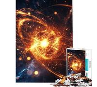 Puzzle per ragazzi 1000 pezzi esplosione di energia cosmica giocattoli antistress per ragazzi analisi e logica aiutano ad allenare il cervello (dimensioni 38x52cm)