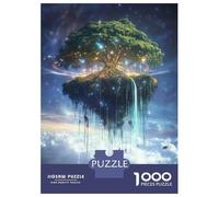 Puzzle Per Ragazzi 1000 Pezzi Floating Tree Island Puzzle Per Adulti Gioco Pratico Sfida Difficile Ideale Come Regalo 70x50cm/1000pcs