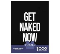 Puzzle Per Ragazzi 1000 Pezzi Get Naked Now Puzzle Per Adulti Gioco Pratico Sfida Difficile Ideale Come Regalo 70x50cm/1000pcs