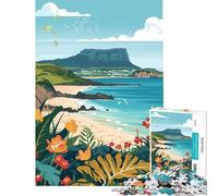 Puzzle per ragazzi 1000 pezzi Isola di Jeju per gioco educativo sfida gioco per famiglie gara di velocità manuale regalo di compleanno (Dimensioni 75x50cm)