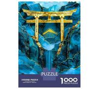 Puzzle Per Ragazzi 1000 Pezzi Jade Mountain Torii Gate Puzzle Antistress Giocattolo Che Migliora La Memoria Ideale Come Regalo Per Tutta La Famiglia 52x38cm/1000pcs