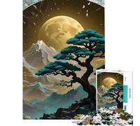 Puzzle per ragazzi 1000 pezzi Kintsugi Sole Nascente per gioco educativo sfida gioco per famiglie gara di velocità manuale regalo di compleanno (dimensioni 38x26cm)