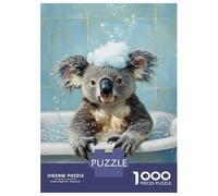 Puzzle Per Ragazzi 1000 Pezzi Koala Bath Time Fun-5 Puzzle Per Adulti Giochi Rilassanti Per Divertimento in Famiglia È Ideale Come Regalo 70x50cm/1000pcs