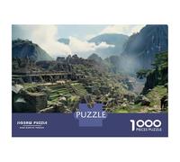 Puzzle Per Ragazzi 1000 Pezzi Machu Picchu Inca Ruins Puzzle Giochi Rilassanti Difficile Difficile E Sfida 52x38cm/1000pcs