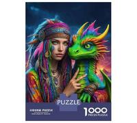 Puzzle Per Ragazzi 1000 Pezzi Mystical Bond Puzzle Per Adulti Giochi Rilassanti Decorazione Da Parete Offerta Come Regalo Per Tutta La Famiglia 70x50cm/1000pcs