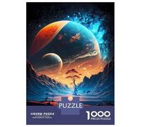Puzzle Per Ragazzi 1000 Pezzi New Earth Universe Cosmos Puzzle Per Adulti Giochi Rilassanti Taglio Di Precisione Offerta Come Regalo Per Tutta La Famiglia 52x38cm/1000pcs