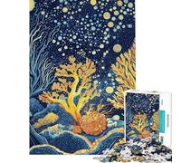 Puzzle per ragazzi 1000 pezzi Paesaggio sottomarino da sogno Puzzle per ragazzi Giochi divertenti Taglio di precisione compleanni e occasioni speciali (dimensioni 50x75cm)