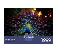 Puzzle Per Ragazzi 1000 Pezzi Peacock Feathers Close Up Puzzle Per Adulti Giocattoli Fai Da Te Analisi E Logica Regali Unici Per Compleanno E Natale 52x38cm/1000pcs