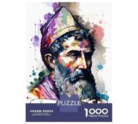 Puzzle Per Ragazzi 1000 Pezzi Saint Augustine of Hippo Puzzle Per Adulti Giochi Rilassanti Decorazione Da Parete Offerta Come Regalo Per Tutta La Famiglia 38x26cm/1000pcs