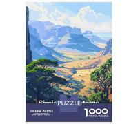 Puzzle Per Ragazzi 1000 Pezzi Simien Mountains National Park Ethiopia Puzzle Per Adulti Giochi Rilassanti Decorazione Da Parete Offerta Come Regalo Per Tutta La Famiglia 52x38cm/1000pcs