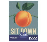 Puzzle Per Ragazzi 1000 Pezzi Sit Down Sweet Cheeks Bathroom Art Puzzle Gioco Rompicapo Un'opera D'arte Regali Unici Per Compleanno E Natale 52x38cm/1000pcs