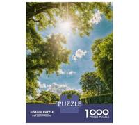 Puzzle Per Ragazzi 1000 Pezzi Sunlight Through The Trees Puzzle Per Adulti Giochi Per Famiglie Analisi E Logica Regali Unici Per Compleanno E Natale 70x50cm/1000pcs
