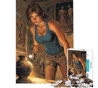 Puzzle per ragazzi 1000 pezzi The Raider Puzzle per ragazzi Giocattolo antistress Analisi e logica Aiutano l'esercizio del cervello (Dimensioni 38x26cm)