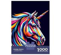 Puzzle Per Ragazzi 1000 Pezzi Unicorn Wpap Pop Art Puzzle Per Adulti Giocattoli Fai Da Te Analisi E Logica Regali Unici Per Compleanno E Natale 70x50cm/1000pcs
