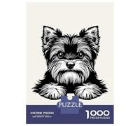 Puzzle Per Ragazzi 1000 Pezzi Yorkshire Terrier Puzzle Per Adulti Gioco Pratico Taglio Di Precisione Attività Divertenti A Casa 38x26cm/1000pcs