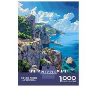 Puzzle Per Ragazzi 1000 Pezzi Zlatni Rat Croatia Coastal View Puzzle Gioco Rompicapo Un'opera D'arte Regali Unici Per Compleanno E Natale 38x26cm/1000pcs