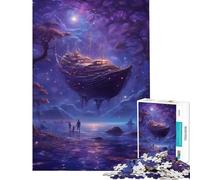 Puzzle per ragazzi 1000 Pirati Misteriosi per Gioco Educativo Sfida Giocattolo Gioco Impossibile Regalo di Compleanno Idee Regalo (Dimensioni 38x52cm)