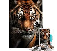 Puzzle per ragazzi 1000 Volti della Tigre Attività divertenti da fare a casa migliora la memoria Giochi divertenti Adatto a persone dai 14 anni in su 38x52cm