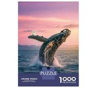 Puzzle Per Ragazzi 1000 Whale Song Serenity Puzzle Per Ragazzi Giochi Rilassanti Modelli Da Assemblare Offerta Come Regali Per Tutta La Famiglia 38x26cm/1000pcs