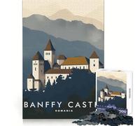 Puzzle per ragazzi "Castello di Banffy, Romania" da 1000 pezzi, stimolante per la memoria, rilassante e piacevole, con chiusura sicura, regalo significativo (50x75cm)