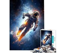 Puzzle per ragazzi da 1000 pezzi a tema "Alla deriva nello spazio" Attività divertenti da fare a casa migliora la memoria e rilassa Giochi per ragazzi dai 14 anni in su (38x26cm)