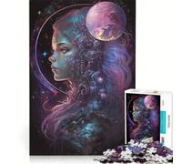 Puzzle per ragazzi da 1000 pezzi a tema anime "Cosmos Dream", gioco impossibile, regalo di compleanno, con poster abbinato e foglio di curiosità 38x26cm