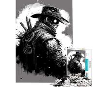 Puzzle per ragazzi da 1000 pezzi a tema apocalisse steampunk e cowboy gioco per famiglie giocattolo avvincente per coltivare la pazienza ottimo regalo migliora la memoria (dimensioni 75x50cm)