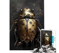 Puzzle per ragazzi da 1000 pezzi a tema coccinella e mondo fatato Attività divertenti da fare in casa decorazione per la casa gioco pratico per ragazzi dai 14 anni in su (38x52cm)
