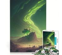 Puzzle per ragazzi da 1000 pezzi a tema deserto cosmico anime, gioco interattivo, migliora la memoria, regalo per amici e familiari 50x75cm